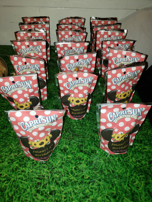 Custom CapriSun/Kool-Aid Labels